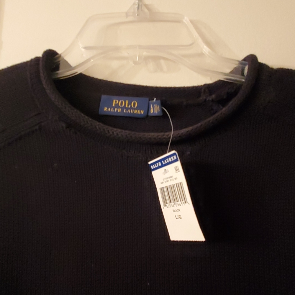 Polo Bell Sleeve Sweater